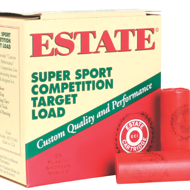 Estate SS12H75 Super Sport 12 Gauge 2.75" 1 1/8 oz 7.5 Shot Shotgun Ammo - 25 Rounds - SS12H75