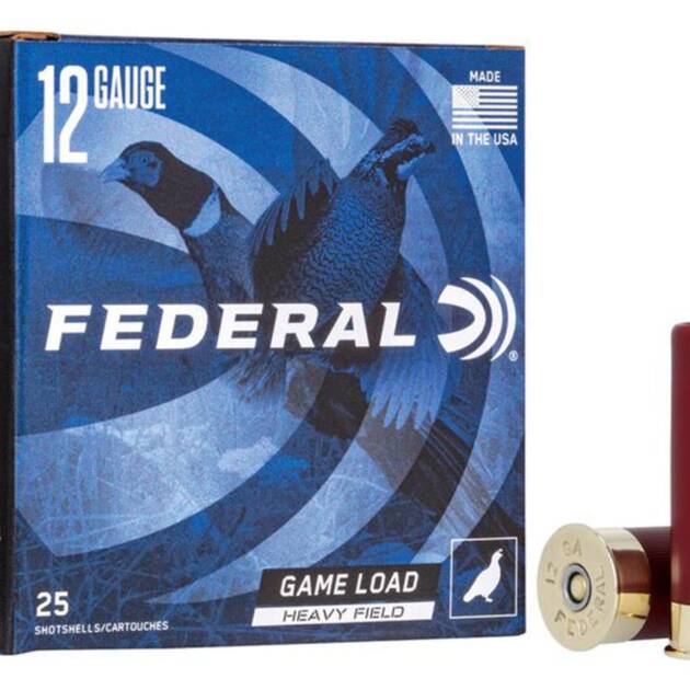 Federal Game Load 12 Gauge 2.75 7.5 Grain Shotshell Shotgun Ammo - 25 Rounds - FEH12175BX