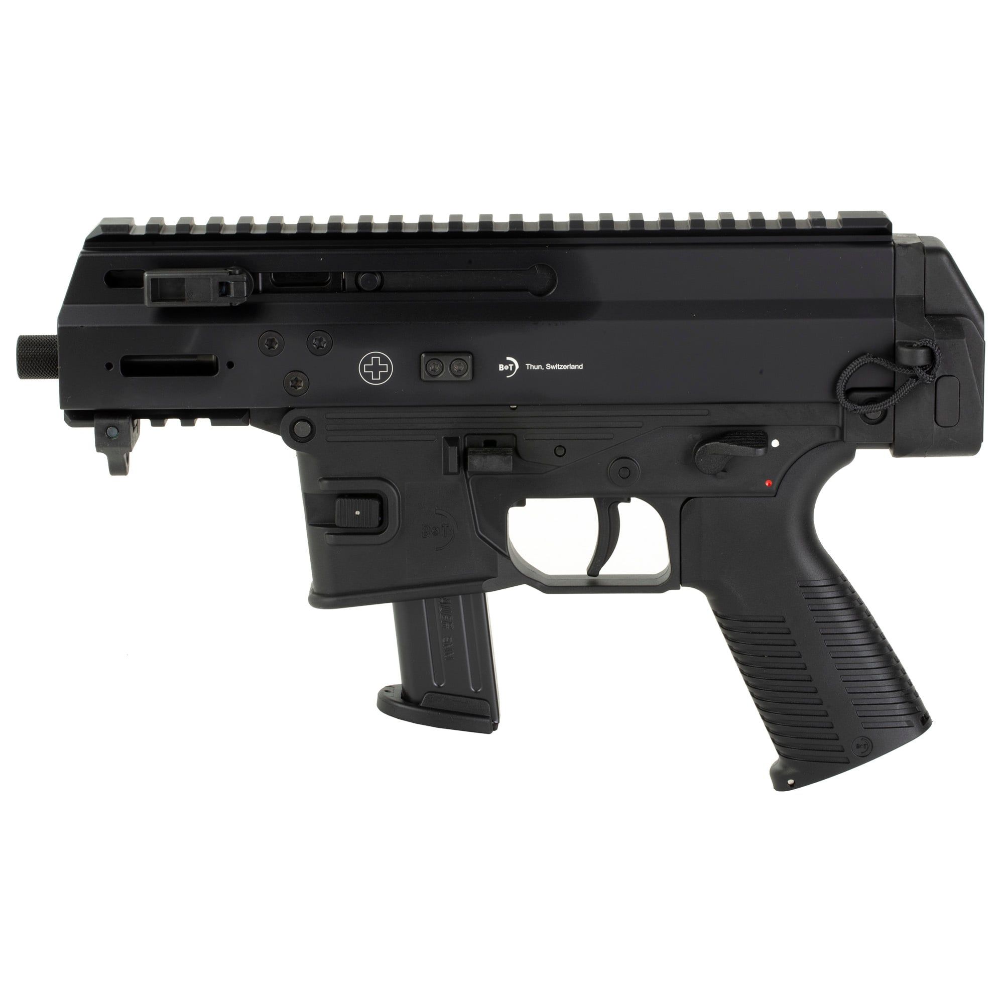 B&T APC9K PRO-S 5.5" 9MM 17Rd Full Size Semi-Auto Pistol - Black - BANDT-36045-S - Image 2