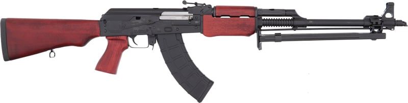 Zastava USA M72 RPK Serbian Red 7.62 X 39 21.5" Barrel 30-Rounds w/ Bipod - ZR72762SR