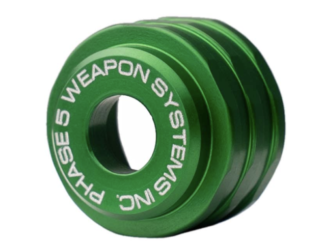 Phase 5 Low-Drag 12 Gauge Shotgun Follower - Green - 12GSF-GREEN