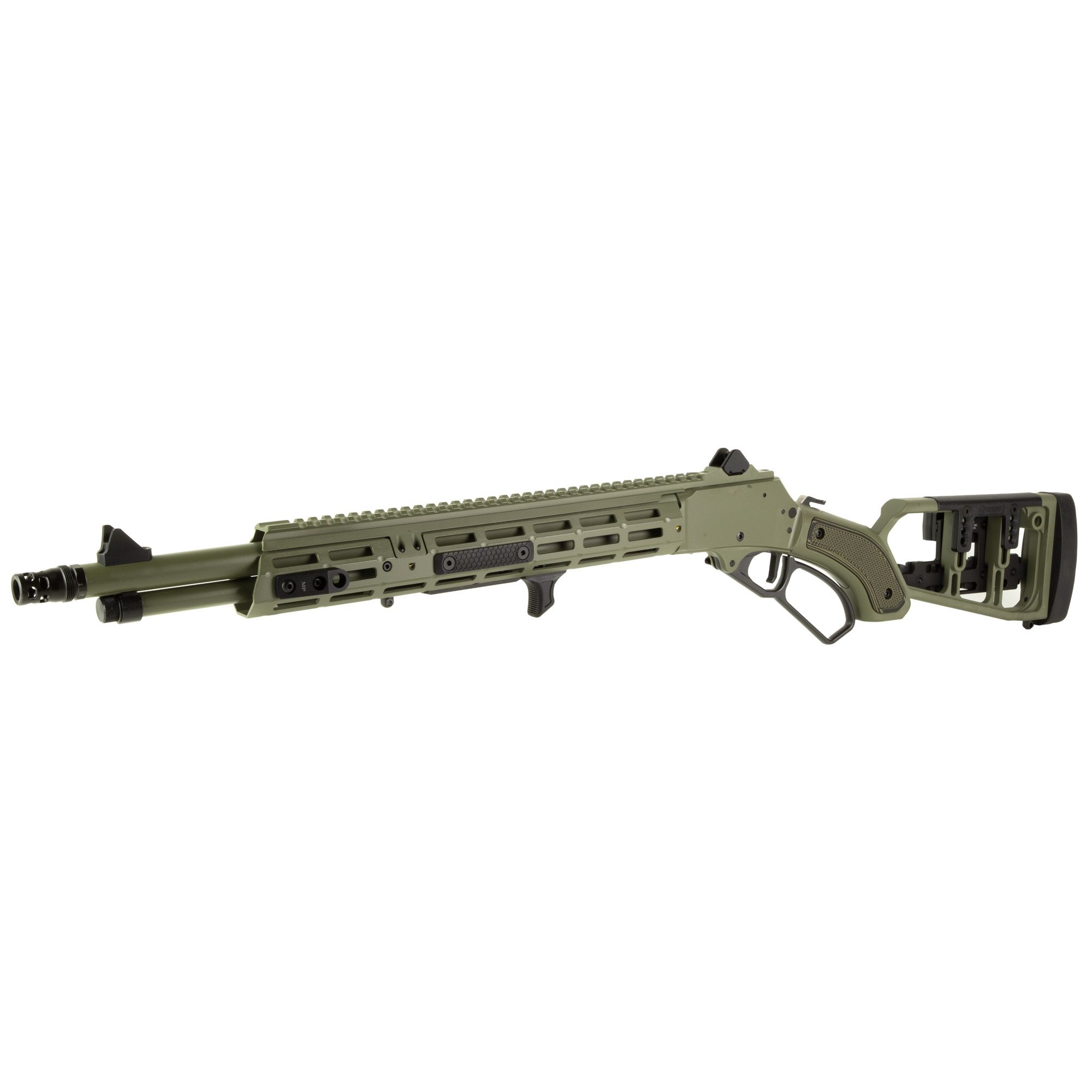 Smith & Wesson 1854 Mad Pig Customs 44 Mag 19.25" Lever-Action Rifle - Foliage Green - 13812-MAD - Image 3