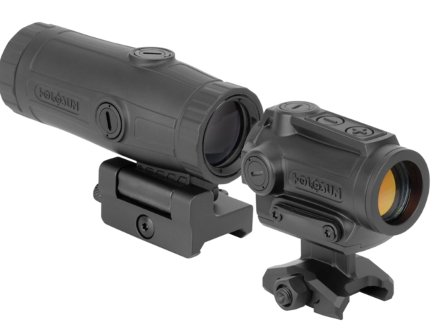 Holosun ARO 2 MOA Red Dot w/ HM3X Magnifier Combo - ARO-CORE-RD2 & HM3X