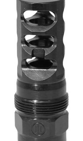 PWS FRC Compensator Flat 3-port 5/8-24 threads .308 - FRC-F-3P-5/8X24