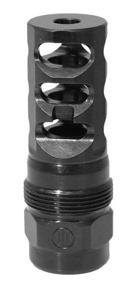 PWS FRC Compensator Flat 3-port 5/8-24 threads .308 - FRC-F-3P-5/8X24