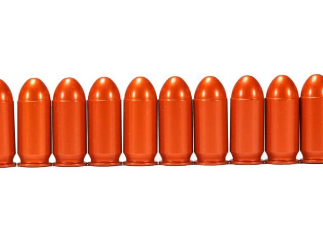 A-ZOOM 45 AUTO SNAP CAP, ORANGE, 10PK