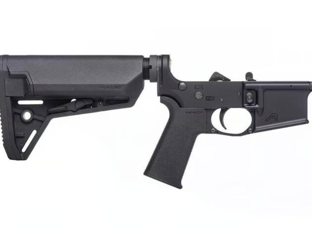 Aero Precision AR15 Complete Lower Receiver w/ MOE SL Grip & SL-S Carbine Stock - Anodized - APAR501132
