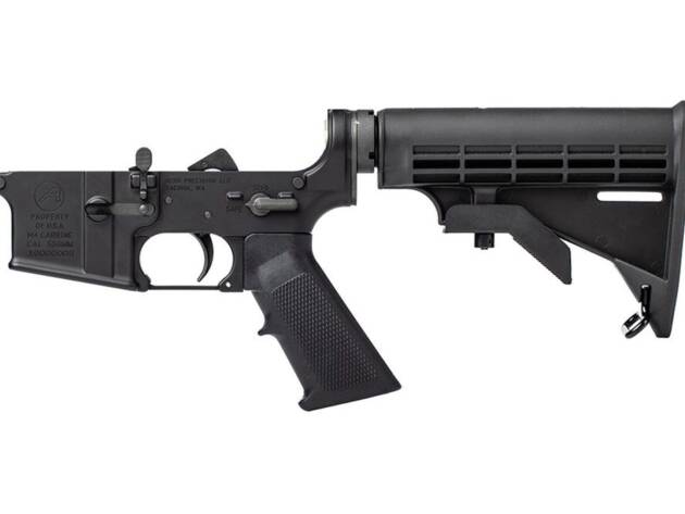 Aero Precision M4A1 Clone Complete Lower - Anodized Black - APAR501145