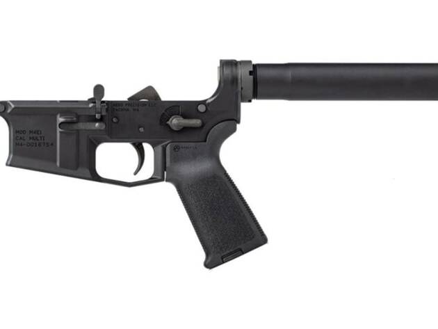 Aero Precision M4E1 Pistol Complete Lower Receiver w/ Magpul MOE Grip - Black - APAR600107