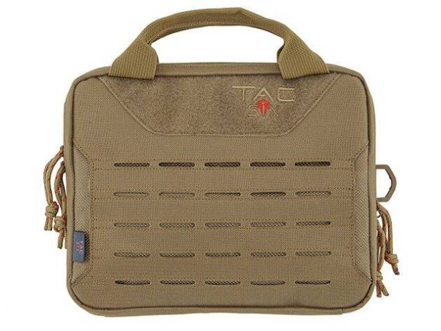 Allen Tac Six Crew Tactical Double Pistol Case - Coyote - 150278