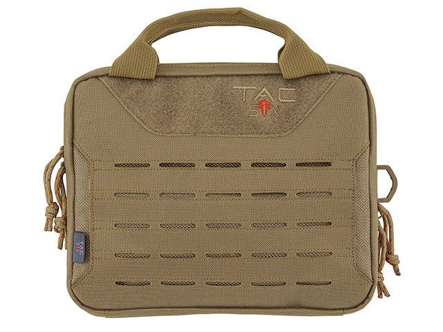 Allen Tac Six Crew Tactical Double Pistol Case - Coyote - 150278