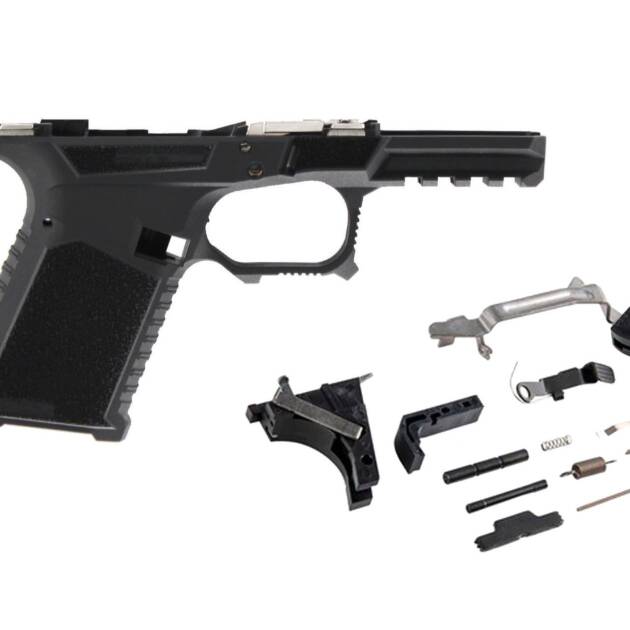Anderson Manufacturing Kiger 9C 9mm Luger Stripped Pistol Frame + Lower Parts Kit Bundle