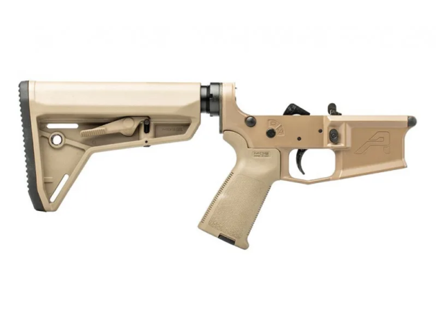 Aero Preciion M4E1 Complete Lower Receiver w/ FDE MOE Grip & SL Carbine Stock - FDE Cerakote - APAR600186