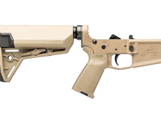 Aero Precision M4E1 Complete Lower Receiver w/ FDE MOE Grip & SL-S Carbine Stock - FDE Cerakote - APAR600188