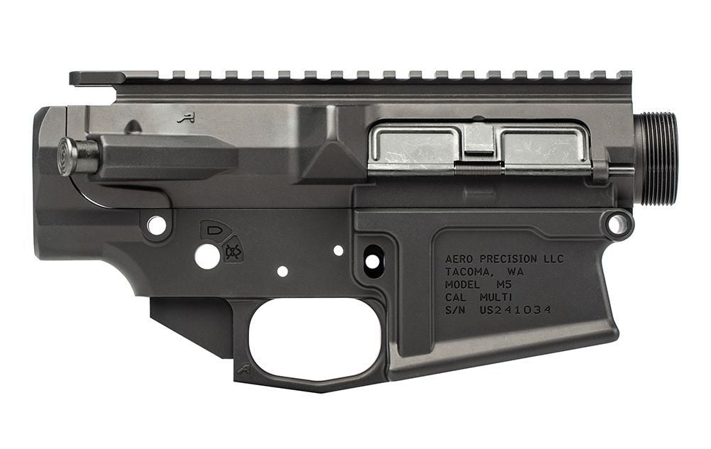 Aero Precision M5 (.308) Threaded Assembled Receiver Set - Anodized Black - APCS308159 - Image 2