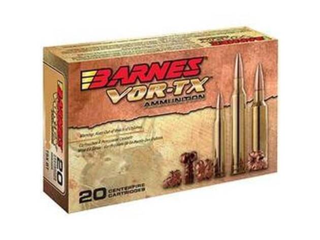 Barnes Bullets 21559 VOR-TX Rifle 270 WSM 140 gr TSX Boat Tail Rifle Ammo - 20 Rounds - 21559