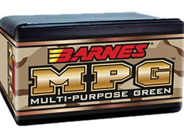 Barnes Bullets .30 Caliber (.308 Diameter) 150 Gr. MPG Frangible Hollow Point- Lead-Free Rifle Ammo - 50 Rounds - 30331