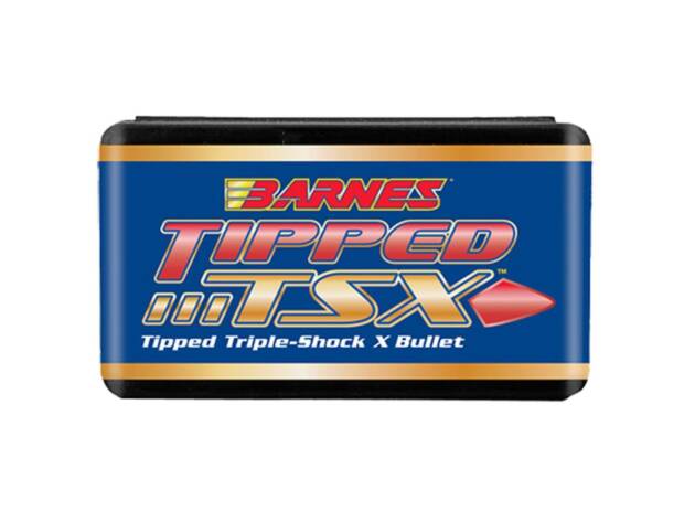 Barnes Bullets .30 Caliber (.308 Diameter) 180 Gr. Tipped TSX Spitzer Boat Tail- Lead-Free Rifle Ammo - 50 Rounds - 30372