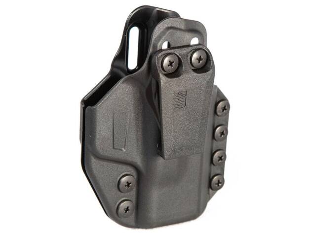 Blackhawk 416001BK Stache Base Holster Kit IWB Black Polymer Belt Clip Compatible w/Glock 26 Ambidextrous - 416001BK