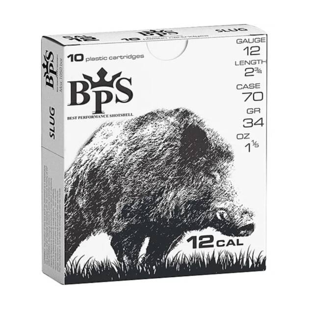 BPS Pumpkin Ball Slugs12 GAUGE 2.75 34GR Shotgun Ammo - 10 Rounds - BPS12GASLUG-10