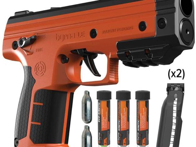 Byrna LE Kinetic Kit - Orange - LK68300-1-ORN-KINETIC