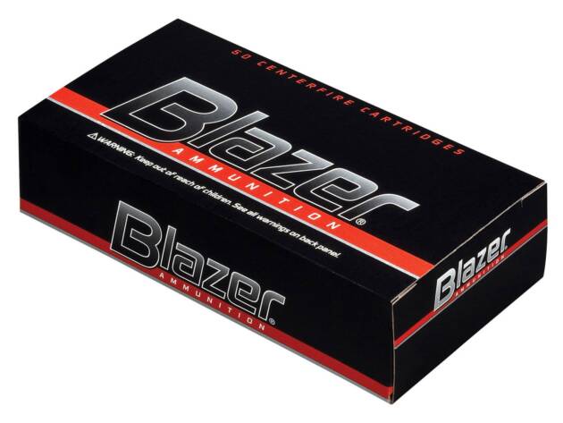 CCI 3505 Blazer 380 ACP 95 gr Total Metal Jacket (TMJ) Handgun Ammo - 50 Rounds - 63218