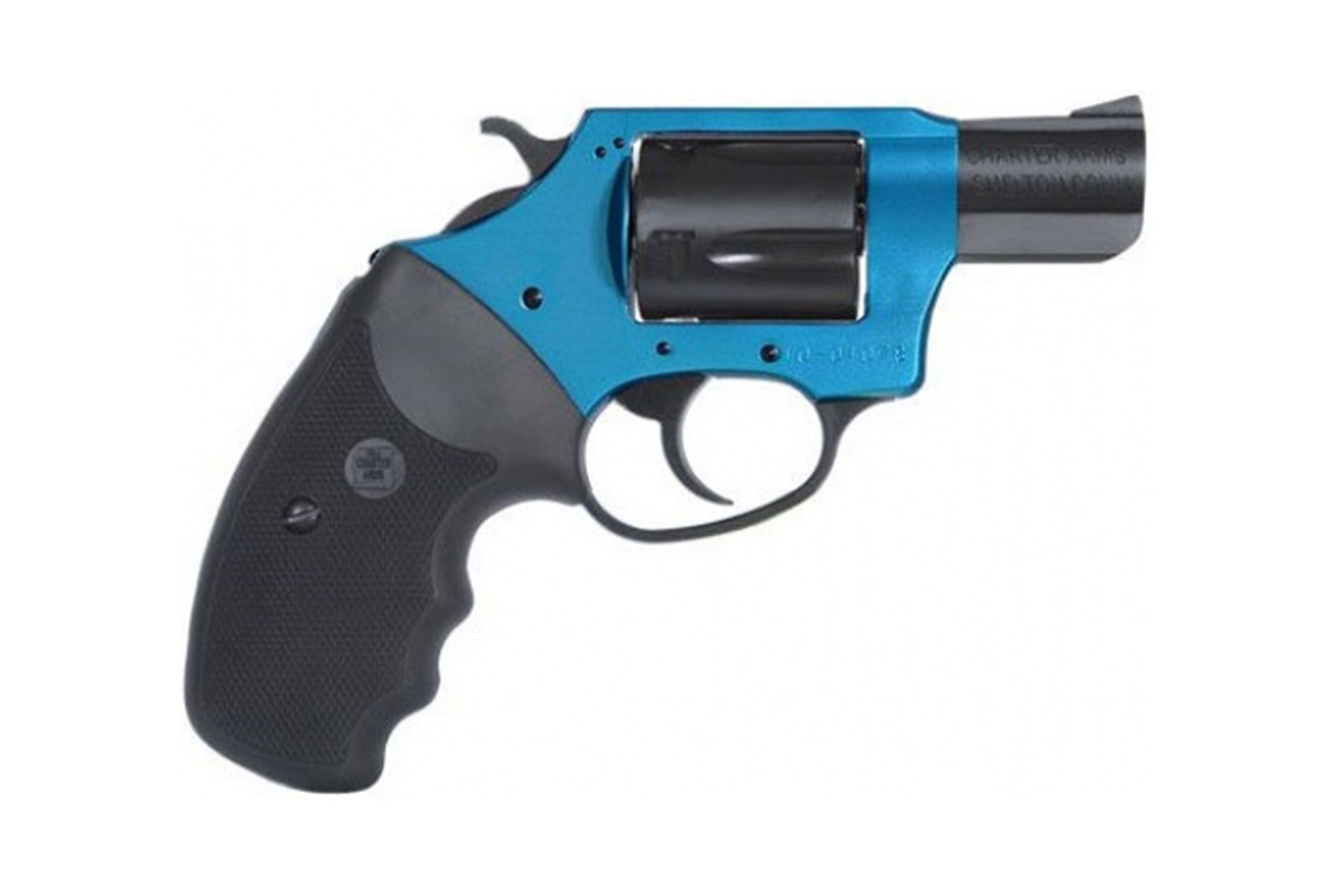 Charter Arms, Santa Fe Sky, Revolver, 38 Special, 2" Barrel, Aluminum, Anodized Finish, Turquoise and Black, Rubber Grips, Fixed Sights, 5 Rounds 53864 - 53864