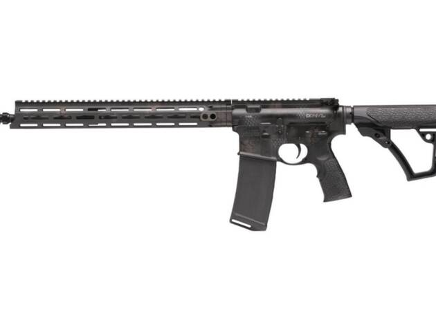 Daniel Defense 0212802267055 DDM4 V7 *CA Compliant 5.56x45mm NATO 16" 10+1 Rattlecan Cerakote 6 Position w/SoftTouch Overmolding Stock - 104009