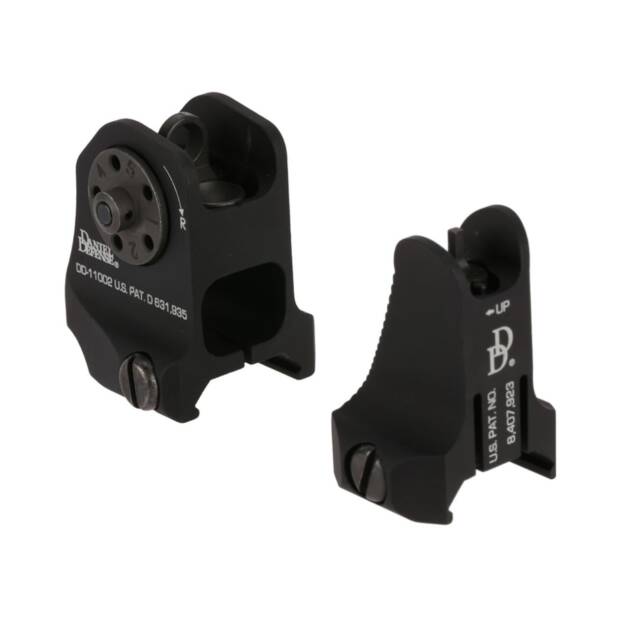 Daniel Defense Fixed Front / Rear Sight Combo - 19-088-09116