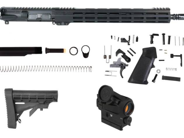 Dirty Bird 16" 5.56 Midlength M-LOK Rifle Kit w/ Vortex SPARC Red Dot