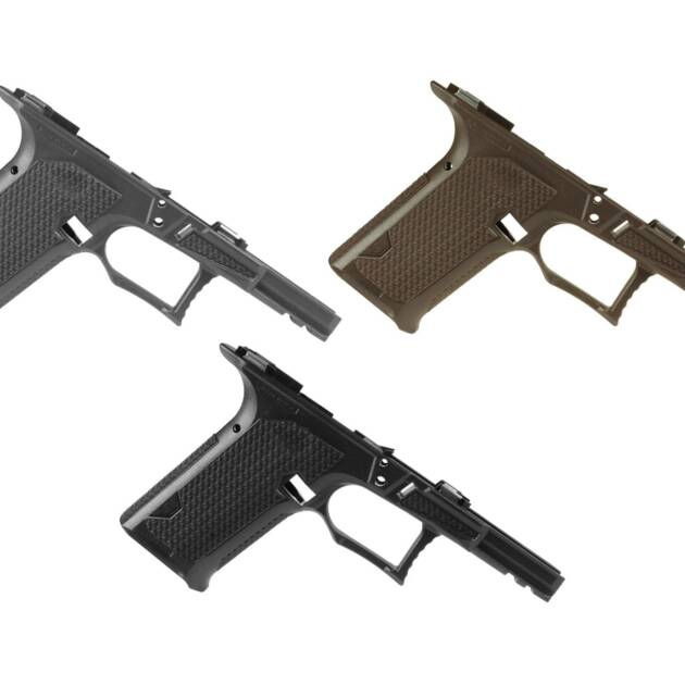 Lone Wolf Arms Dusk Compact Textured Stripped Frame For Glock 19
