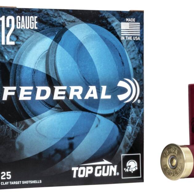 Federal Field and Target 12 Gauge 2.75 8 Shot 1 1/8 ounce Shotgun Shells Shotgun Ammo - 25 Rounds - TGL12 8