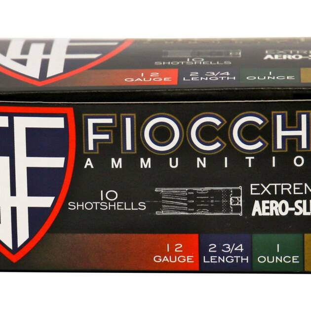 Fiocchi Ammunition Aero Slug 12 Gauge 2.75 Slug Hi-Velocity Shotgun Ammo - 10 Rounds - 12SLUG
