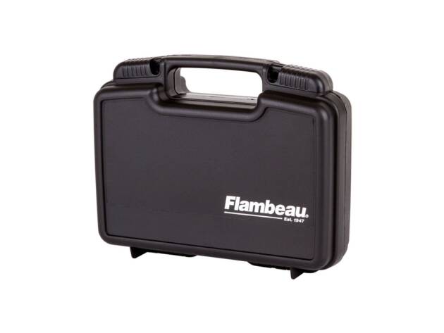 Flambeau 6445SC Safe Shot Pistol Pack Case Black Polymer Holds Handgun - 104690