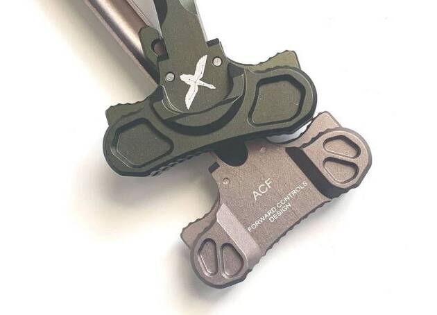 Forward Controls Design ACF AR-15 Ambidextrous Charging Handle - Grey - ACF-Grey