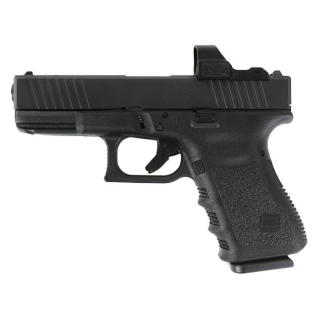 Glock 19 Gen3 Striker Fired Compact 9MM 10Rd 4.02" Barrel w/ Red Dot Sight - 16709