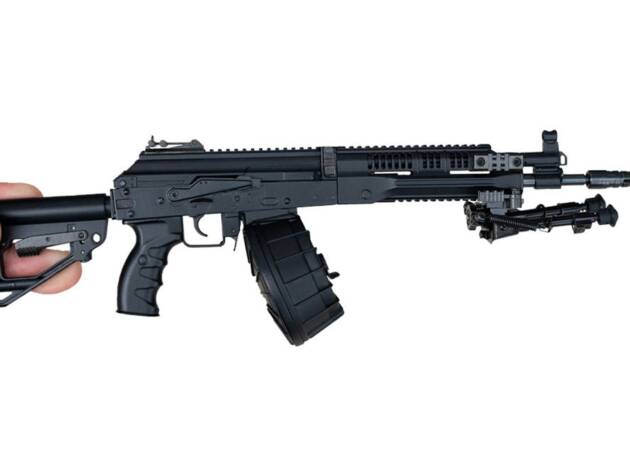Goatguns Miniature RPK-16 LMG Model - Black - RPK-BLACK