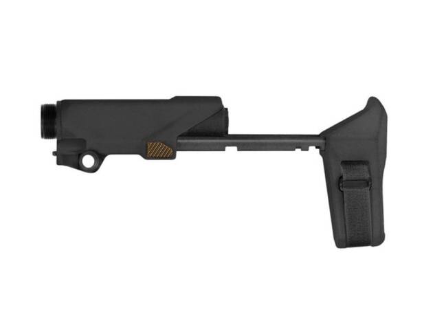 SB Tactical HBPDW 9mm Pistol Stabilizing Brace - Black - HBAR9-01-SB
