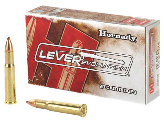 Hornady LEVERevolution .32 Winchester Special 165 Grain Flex Tip eXpanding Centerfire Rifle Ammunition - 82732