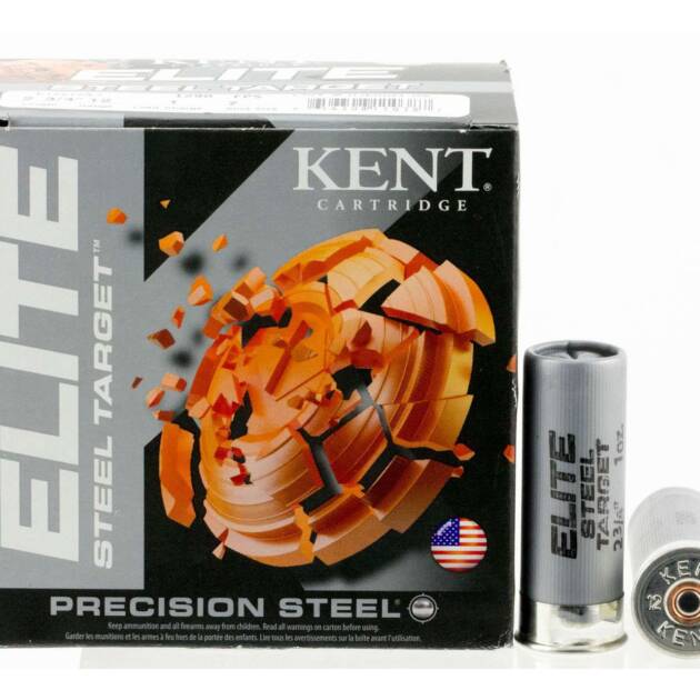Kent Cartridge E12ST287 Elite Steel Target 12 Gauge 2.75" 1 oz 7 Shot Shotgun Ammo - 25 Rounds - 117591
