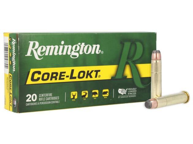 Remington Ammunition 29473 Core-Lokt 45-70 Gov 405 gr Soft Point (SP) Rifle Ammo - 20 Rounds - 29473