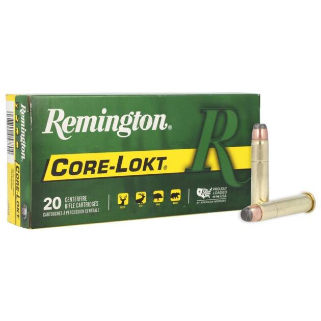 Remington Ammunition 29473 Core-Lokt 45-70 Gov 405 gr Soft Point (SP) Rifle Ammo - 20 Rounds - 29473