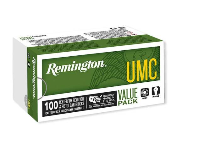 Remington Ammunition R23970 UMC 357 Mag 125 gr Semi-Jacketed Hollow Point (SJHP) Handgun Ammo - 100 Rounds - R23970