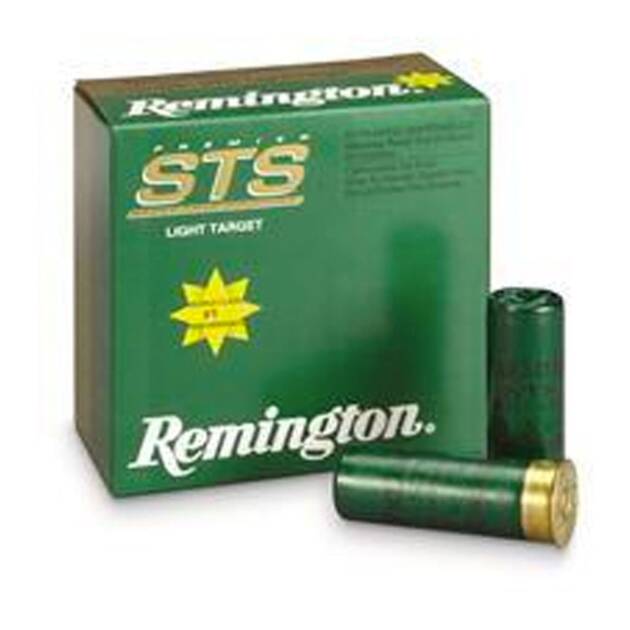 Remington Ammunition 20116 Premier STS Target Load 12 Gauge 2.75 1 1/8 oz 9 Shot Shotgun Ammo - 25 Rounds - 117080