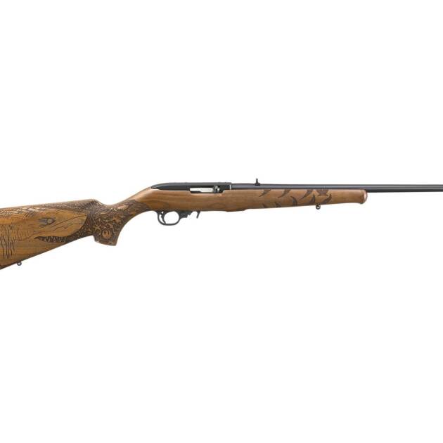 Ruger 10/22 Great White Shark Talo Edition 18.5" 22LR 10rd Semi-Auto Rifle - Brown - 31148