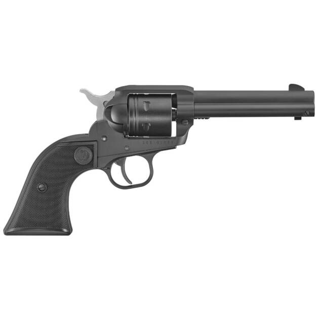 Ruger Wrangler 4.62" 22LR 6Rd Full Size Revolver - Black - RUG02002