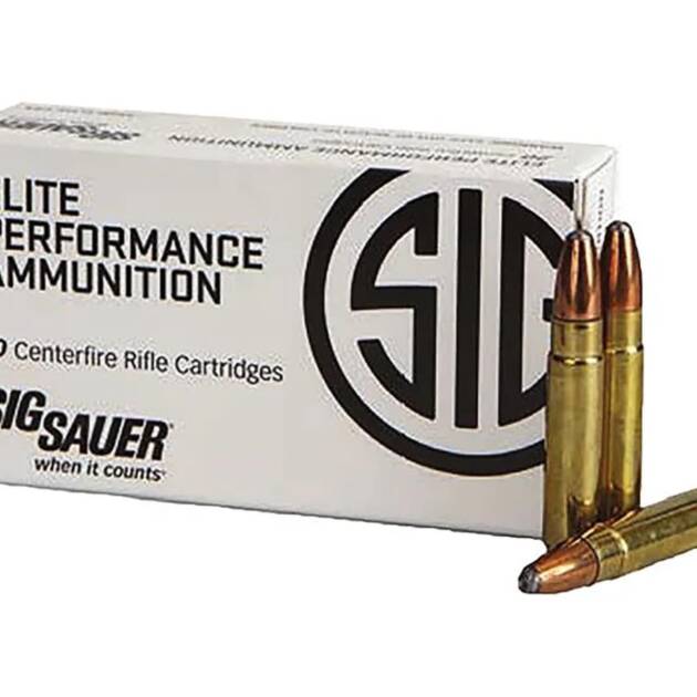 SIG E300HAMRPH1-20 300 HAMR 125GR SP Rifle Ammo - 20 Rounds - E300HAMRPH1-20