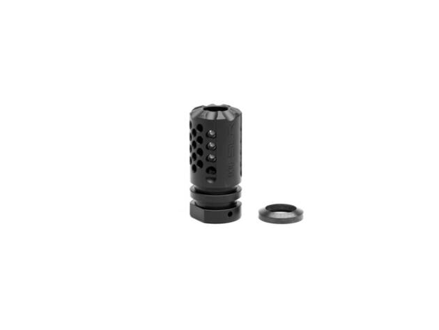 SLR Rifleworks Synergy Mini Comp 9mm 1/2x36 - MD-9MM-36-MINICOMP