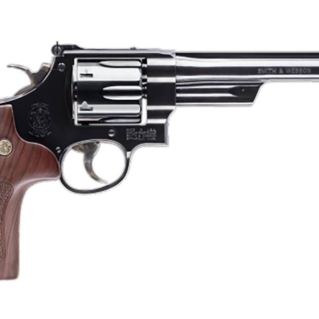 Smith & Wesson 150256 Model 25 Classic 45 Colt (LC) 6rd 6.50" Overall Blue - 53533