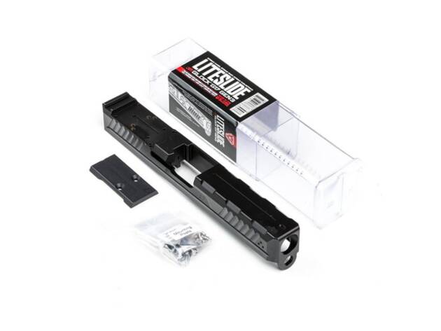 Strike Industries for Glock 17 Gen 3 LITE Slide - Black - SI-G-LITESLIDE-17-BK